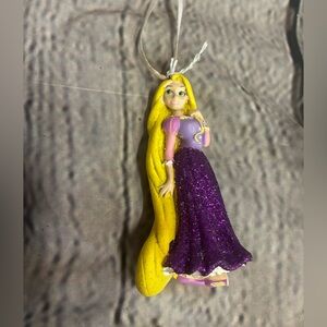 5/$20 Disney Tangled Rapunzel Glitter Dress Ornament 3” AS IS‎ Christmas Tree